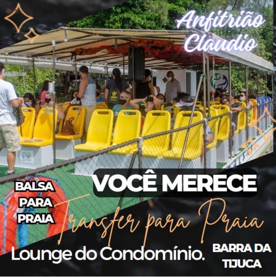 Flat Com Vista Panoramica -15- Na Barra Da Tijuca - Estacionamento Gratuito - Frigobar - Ar Condicionado - Piscina - Academia - Balsa Para Praia Gratis - Varanda - Vista Parcial Mar E Lagoa Рио-де-Жанейро Экстерьер фото